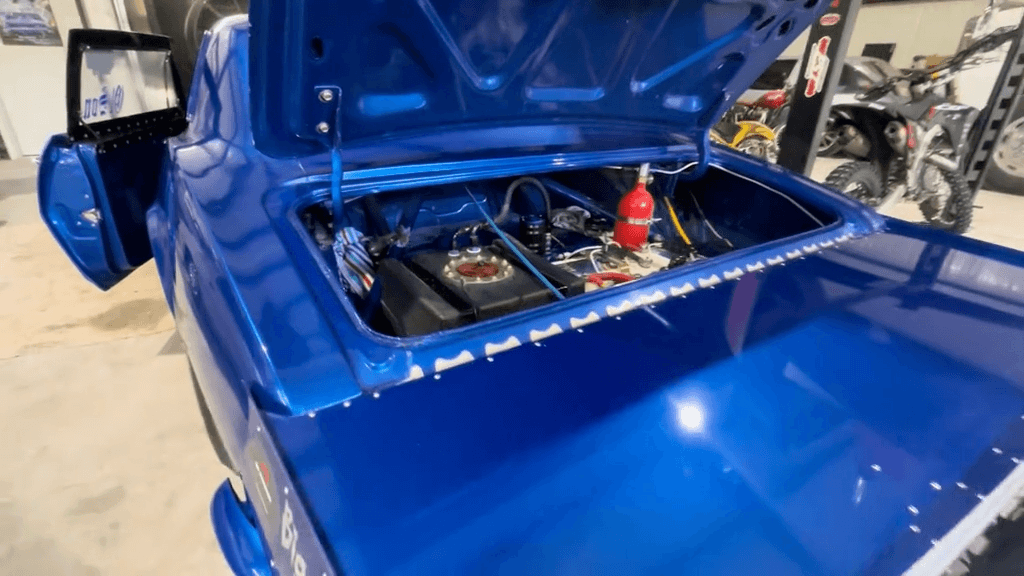 Tamco Paint Blue Nitrous on Chevrolet Camaro