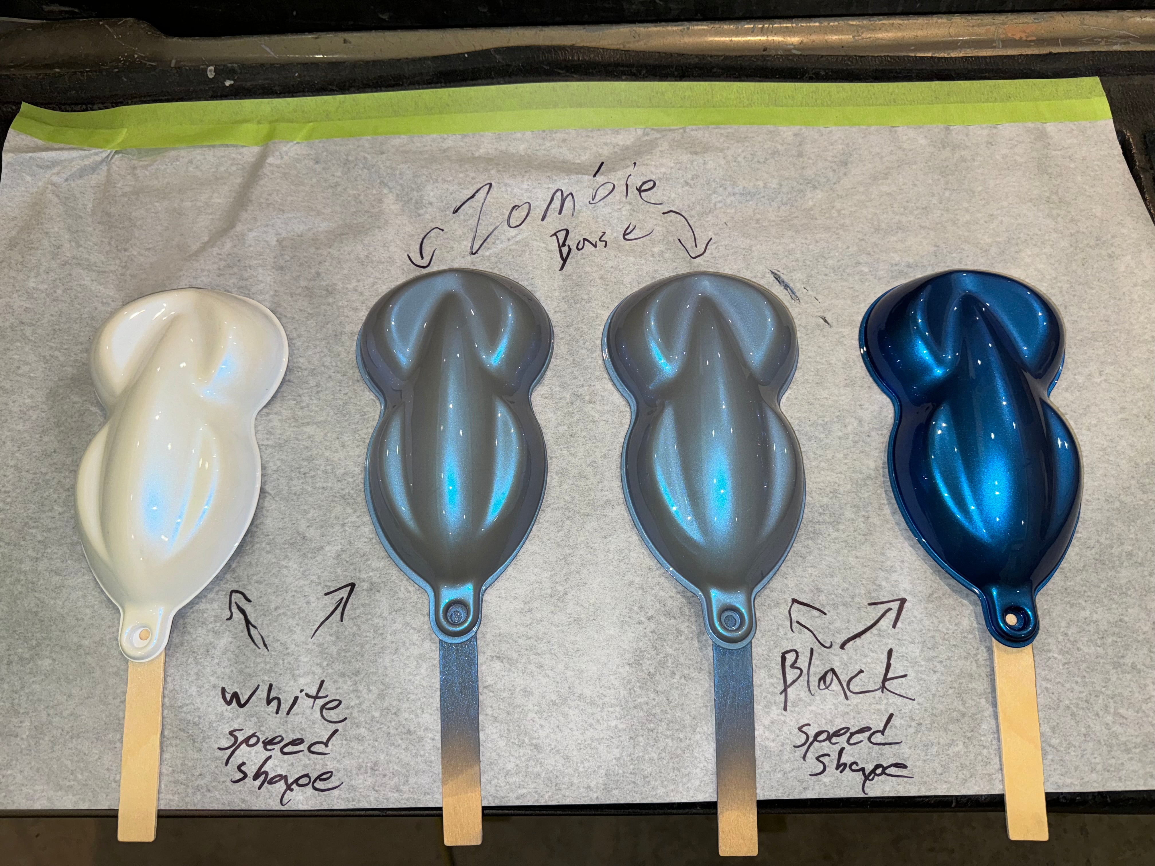Tamco Paint Custom Color Midcoat Blueberry Ghost