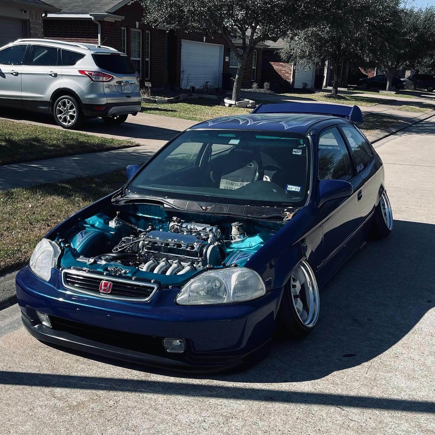 Tamco Paint Bluetiful in Honda Civic