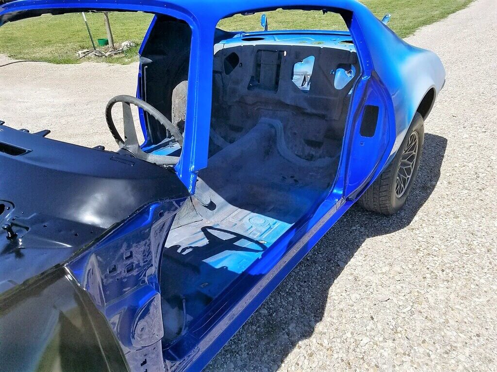 Tamco Paint Bluetiful on 1973 Pontiac Firebird