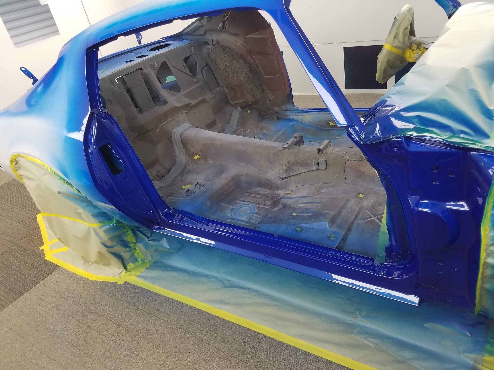 Tamco Paint Bluetiful on 1973 Pontiac Firebird