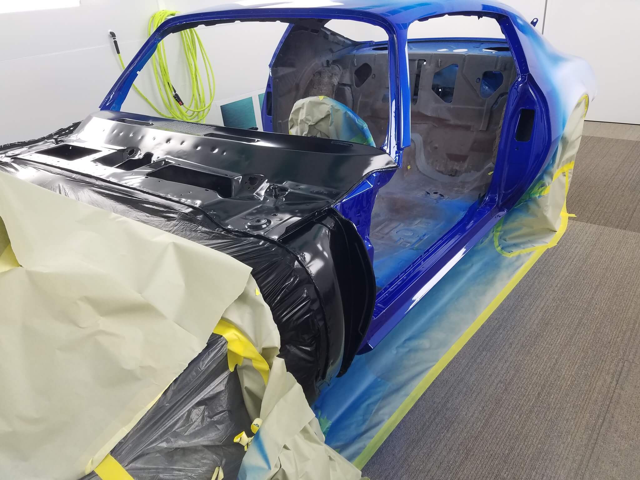 Tamco Paint Bluetiful on 1973 Pontiac Firebird