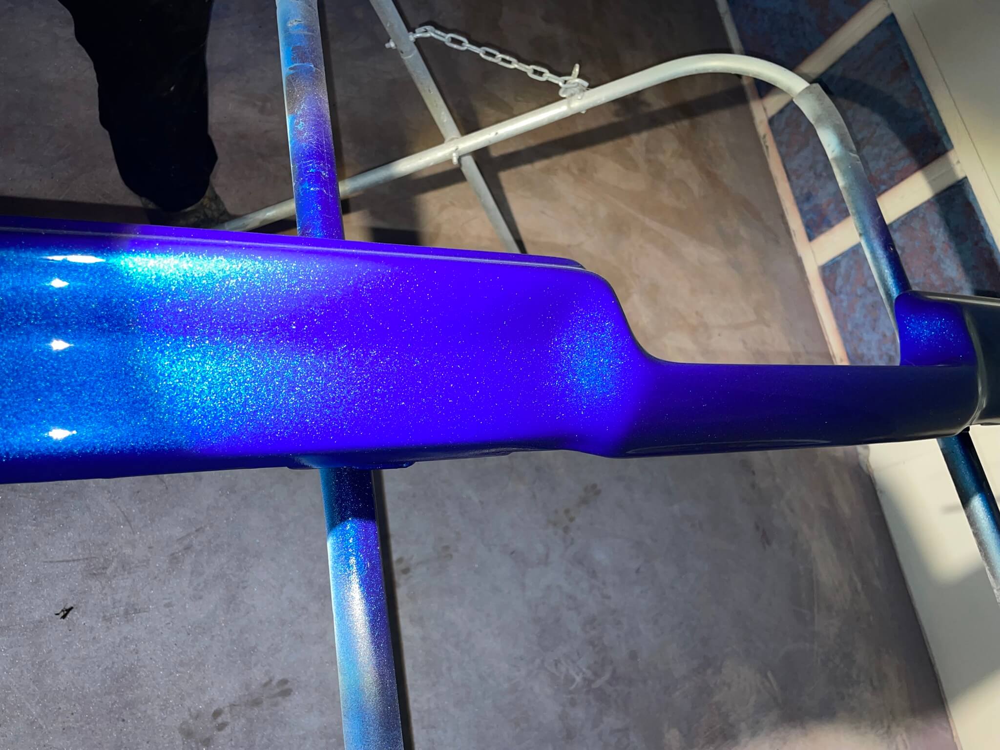 Tamco Paint Bluetiful on 1973 Pontiac Firebird