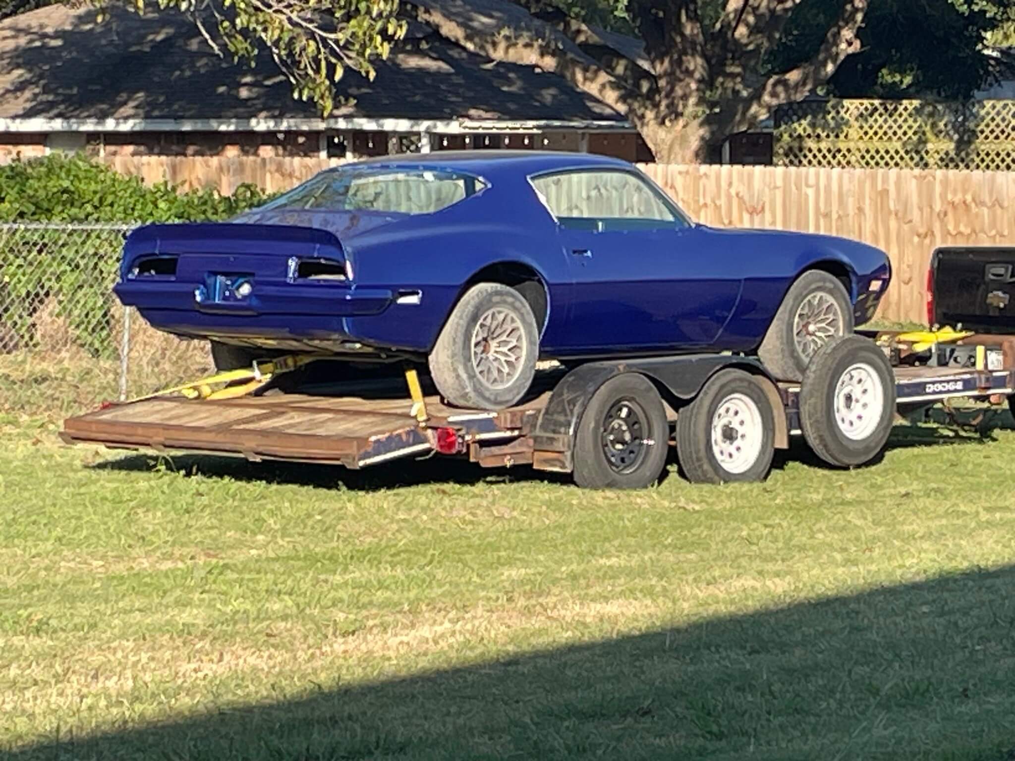 Tamco Paint Bluetiful on 1973 Pontiac Firebird