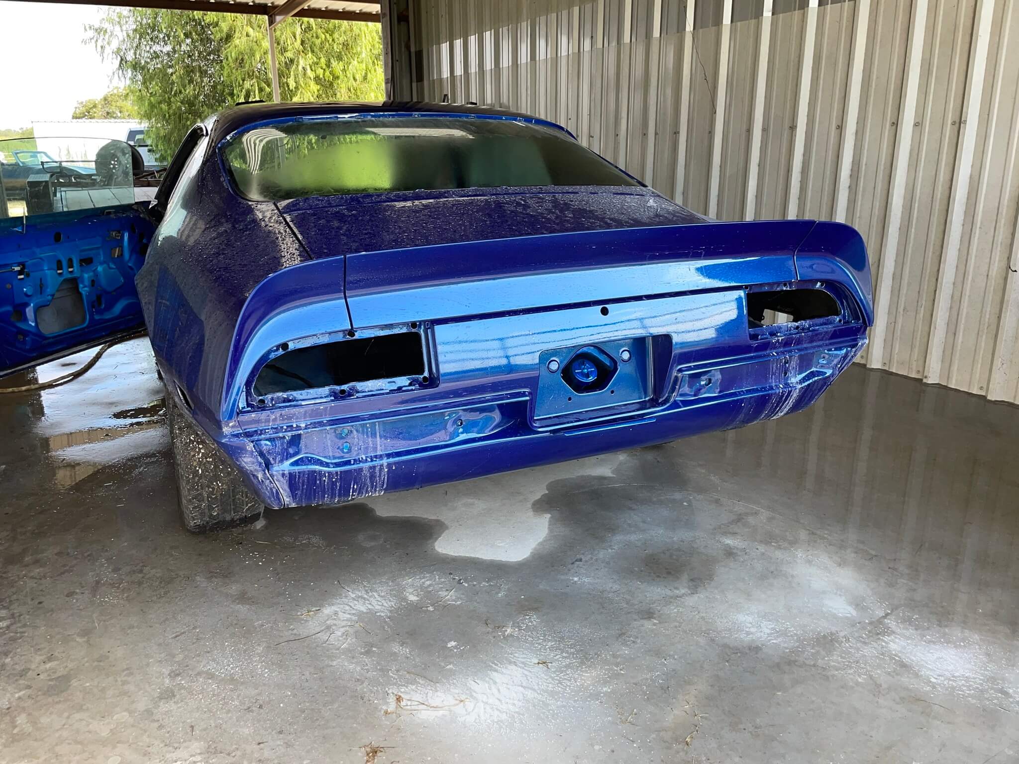 Tamco Paint Bluetiful on 1973 Pontiac Firebird