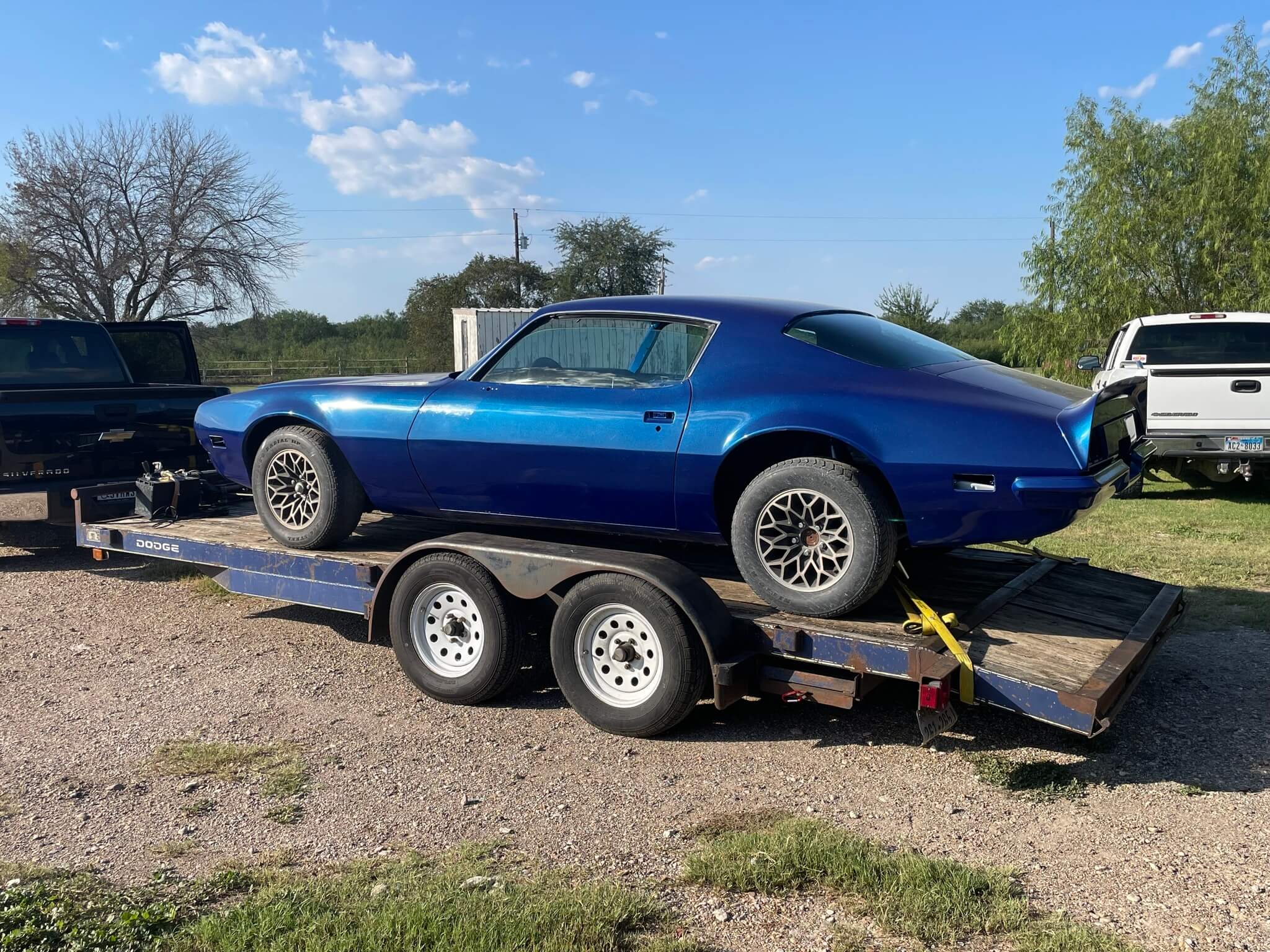 Tamco Paint Bluetiful on 1973 Pontiac Firebird