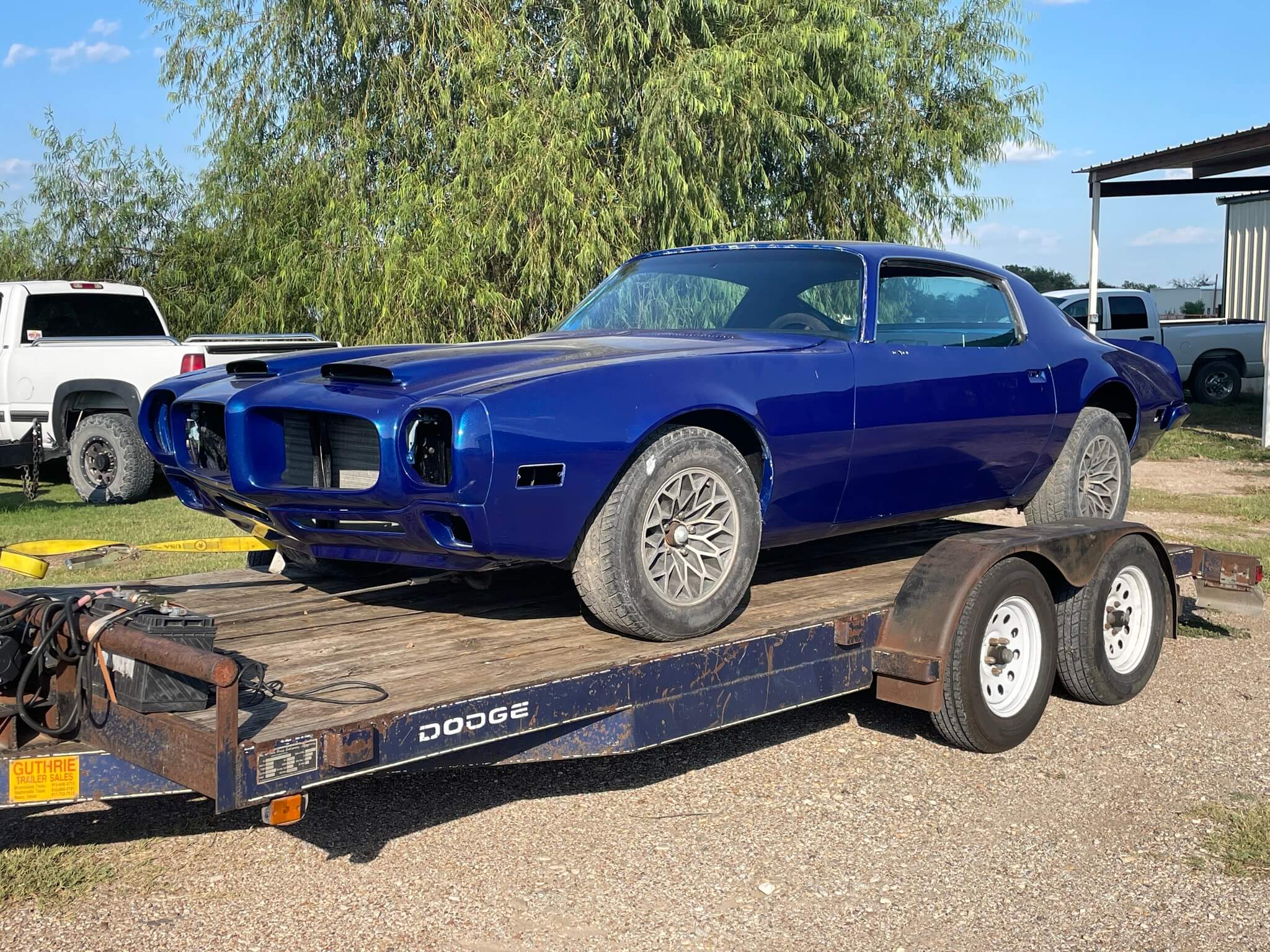Tamco Paint Bluetiful on 1973 Pontiac Firebird