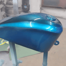 Tamco Paint Bluetooth Pearl on Motorcycle Gas Tank