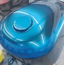 Tamco Paint Bluetooth Pearl on Motorcycle Gas Tank
