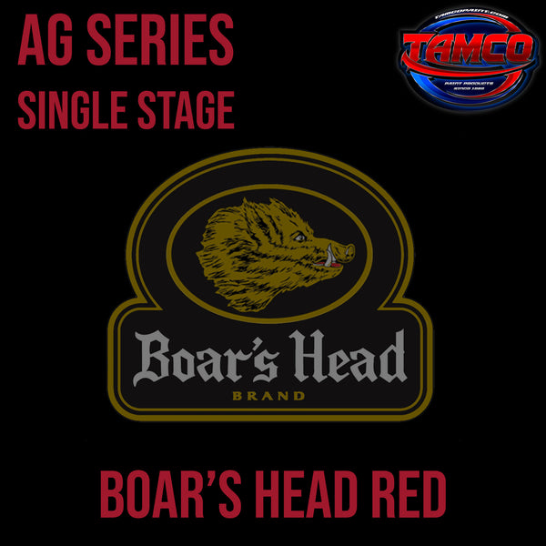 Boar's Head Red | OEM AG Series Single Stage