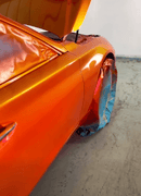 Tamco Paint Bright Red Basecoat on Car