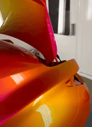 Tamco Paint Bright Red Basecoat on Car