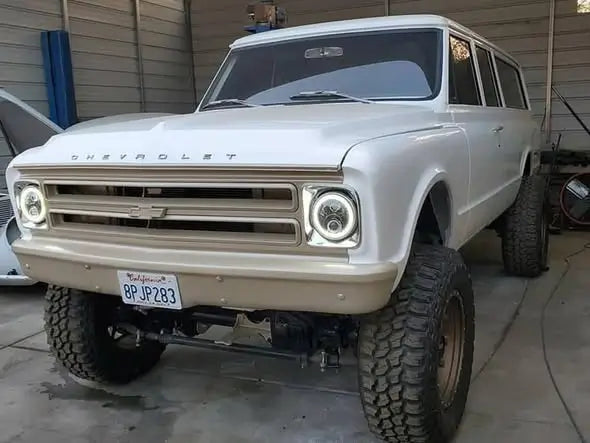 Tamco Paint AG Series Single Stage Bright White on Chevrolet Suburban