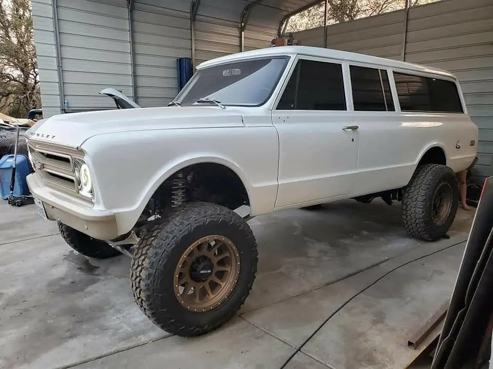 Tamco Paint AG Series Single Stage Bright White on Chevrolet Suburban