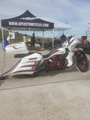 Tamco Paint Bright White Basecoat on Harley-Davidson Road Glide