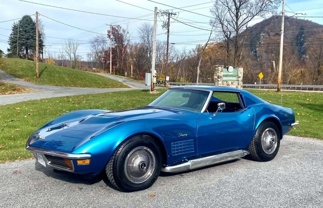 Tamco Paint Bryar Blue Mettalic in 1970 Chevrolet Corvette C3