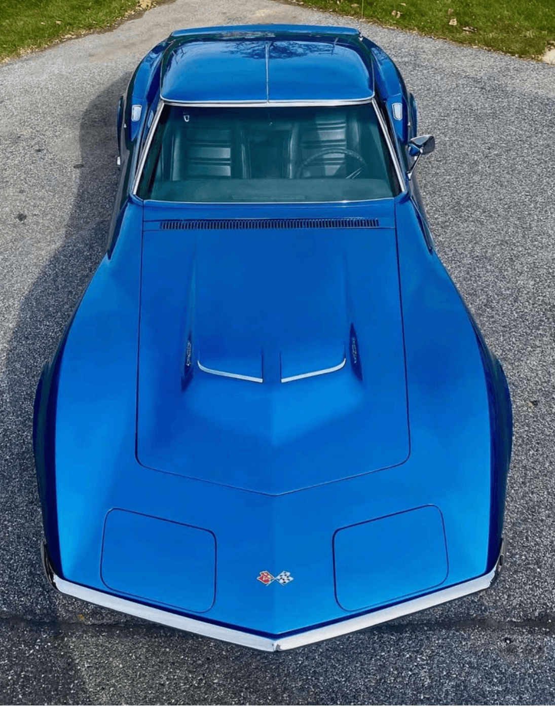 Tamco Paint Bryar Blue Mettalic in 1970 Chevrolet Corvette C3