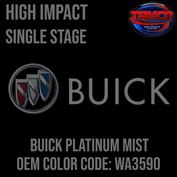 Buick Platinum Mist | WA3590 | 1967 | OEM High Impact Series Single Stage