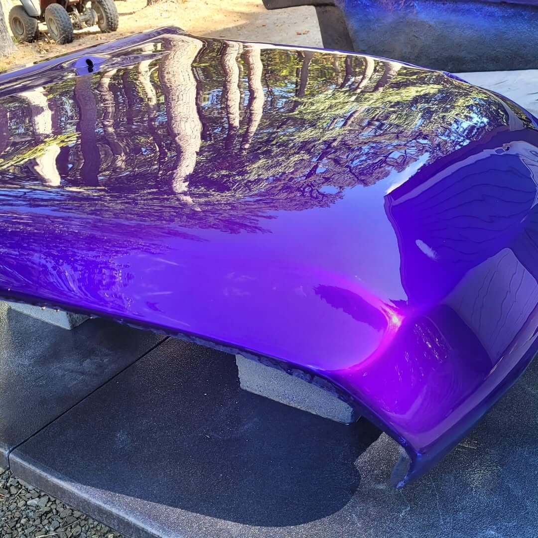 Tamco Paint Burplicious Candy Pearl Basecoat on Volkswagen Buggy