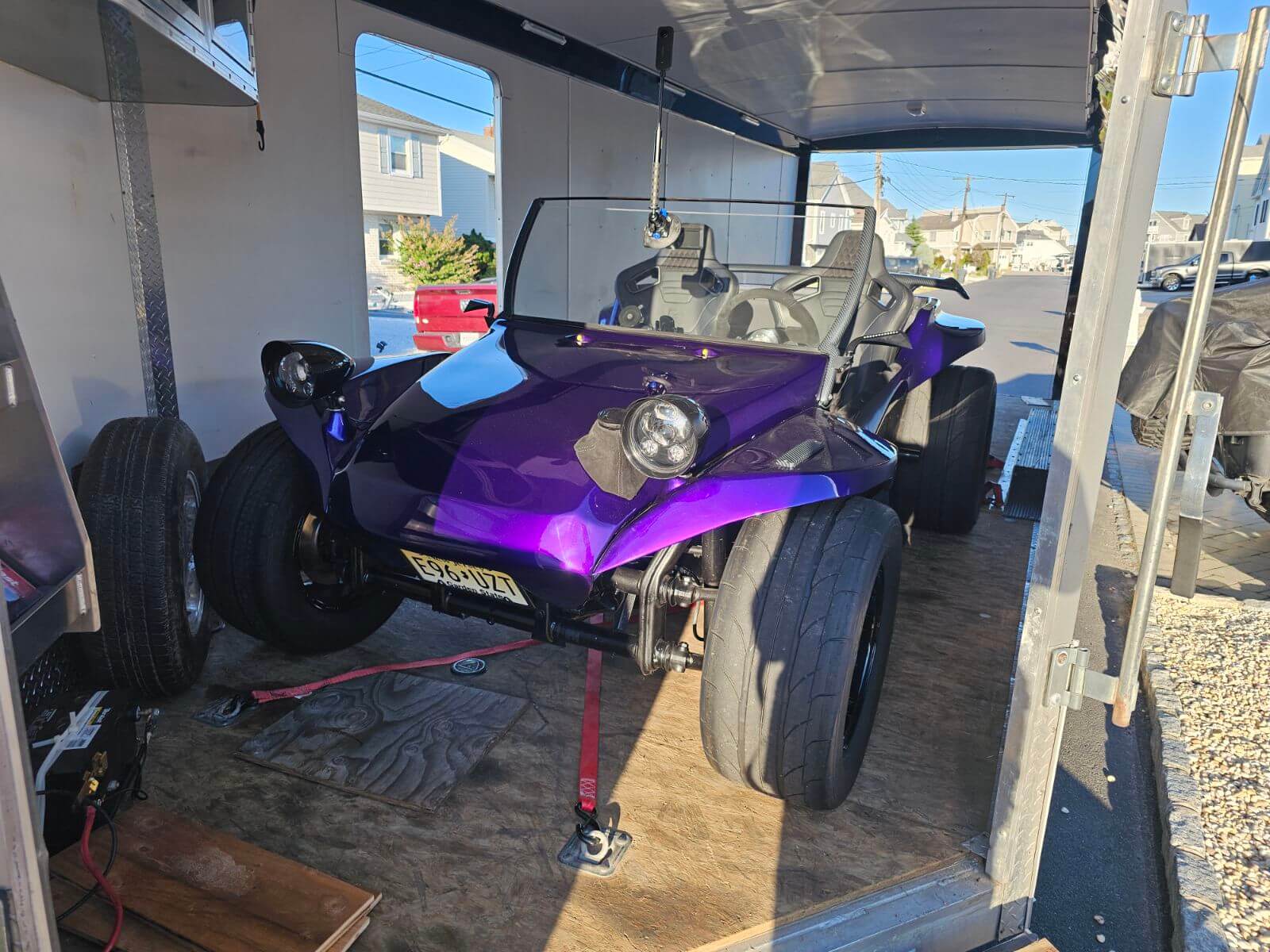 Tamco Paint Burplicious Candy Pearl Basecoat on Volkswagen Buggy