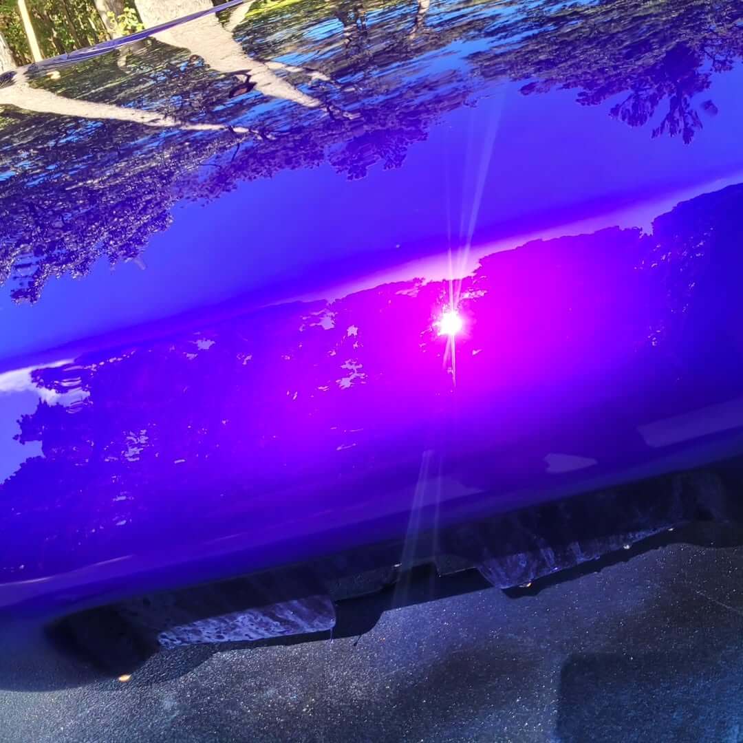 Tamco Paint Burplicious Candy Pearl Basecoat on Volkswagen Buggy