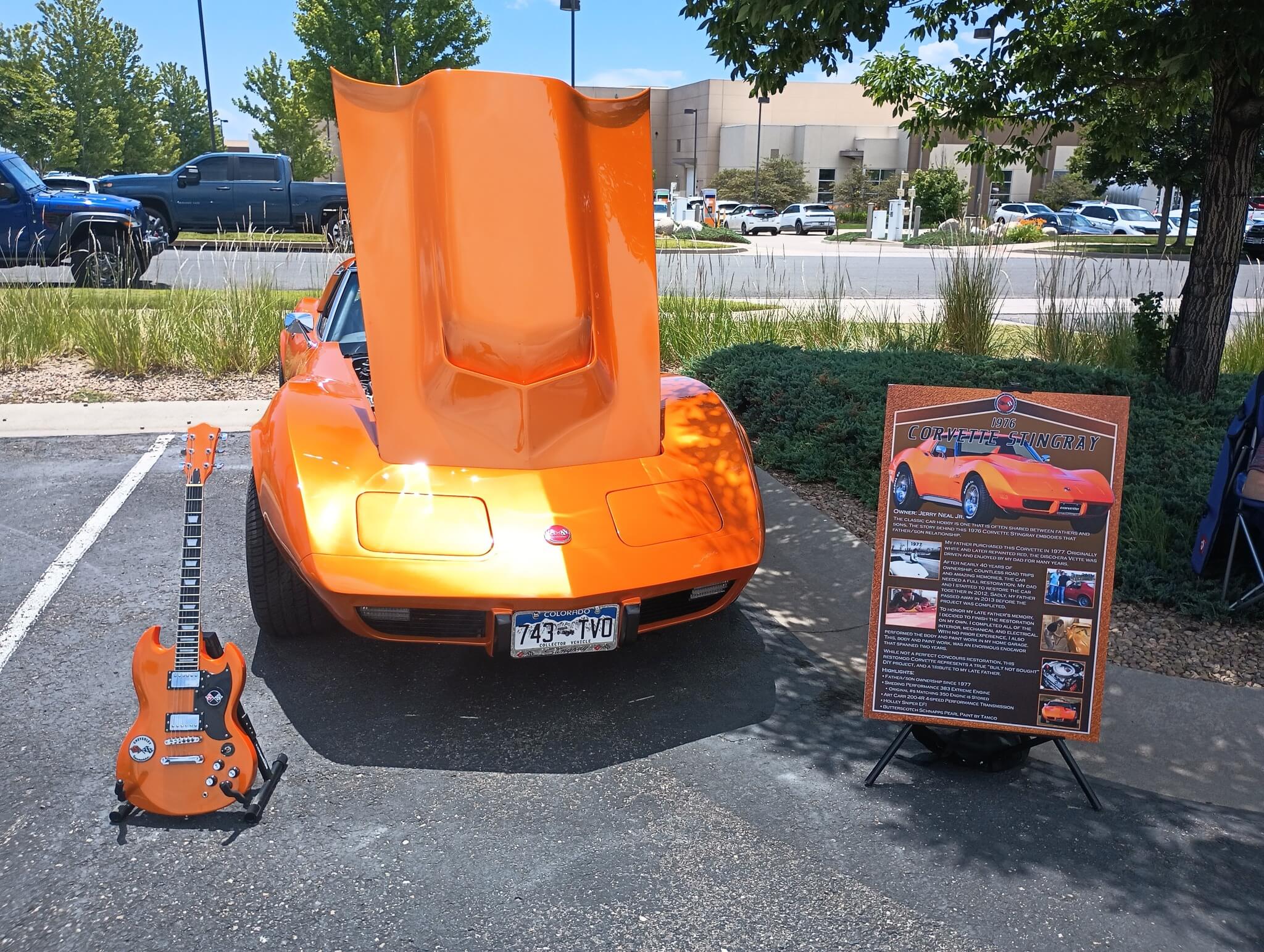 Tamco Paint Butterscotch Schnapps Pearl Chevrolet Corvette