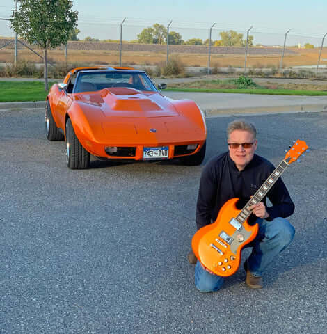 Tamco Paint Butterscotch Schnapps Pearl Guitar and Corvette