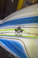 Tamco Paint CC3000 Candy Carrier on Motorcycle Gas Tank