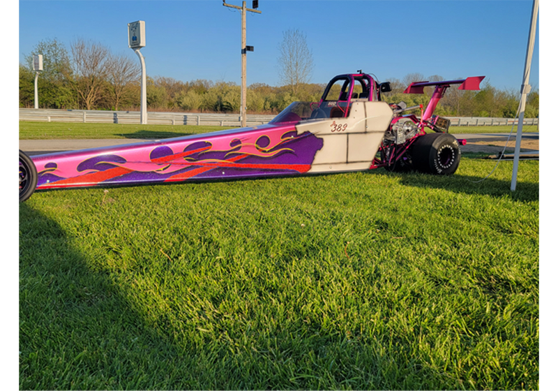 Tamco Paint 2002 Miller 4 Link Dragster Violent Violette