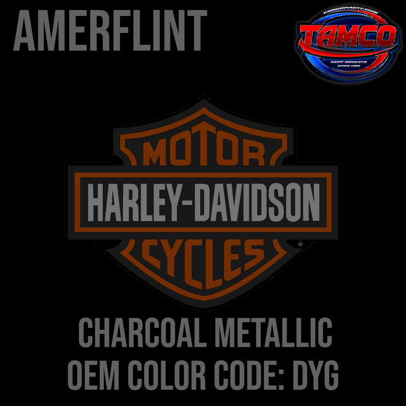 Harley Davidson Charcoal Metallic OEM Amerflint Singlestage