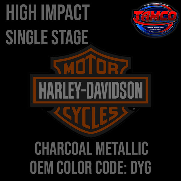 Harley Davidson Charcoal Metallic | DYG | 2023 | OEM High Impact Series Single Stage