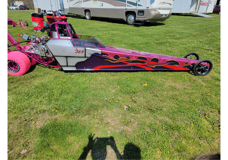 Tamco Paint 2002 Miller 4 Link Dragster Violent Violette