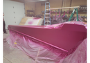 Tamco Paint Metal Part You Can't Sit With Us Pink