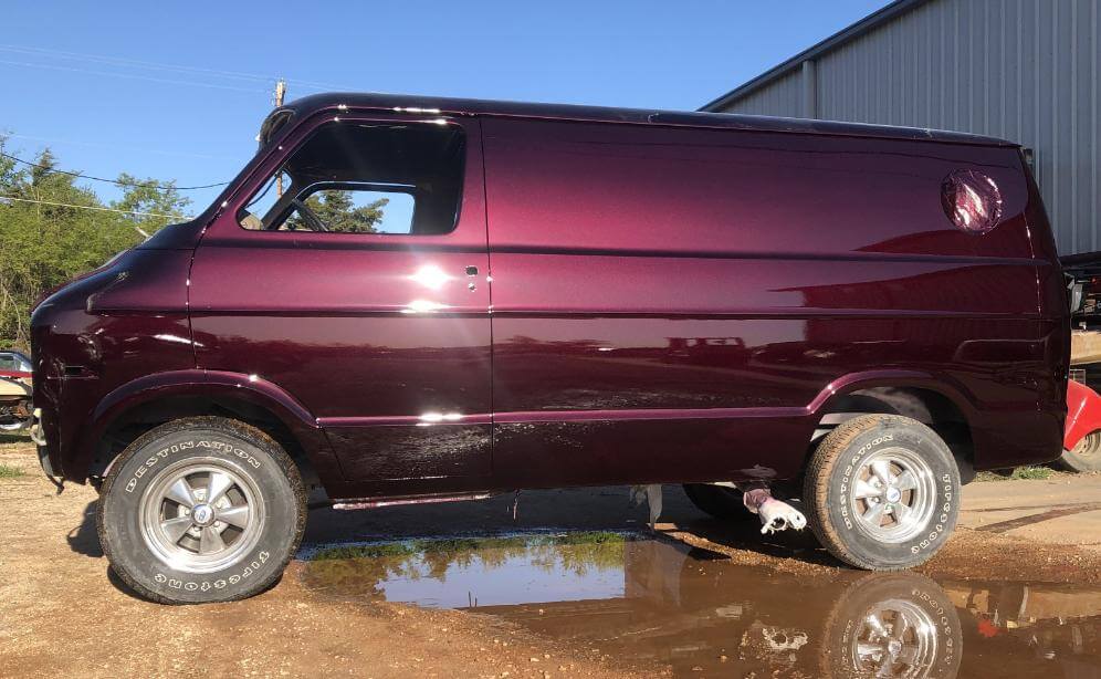 Custom Candies Cabernet - Candy Pearl Basecoat Car