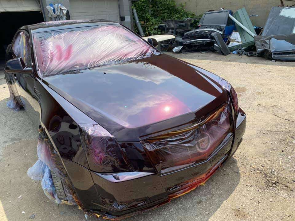 Custom Candies Cabernet - Candy Pearl Basecoat Car
