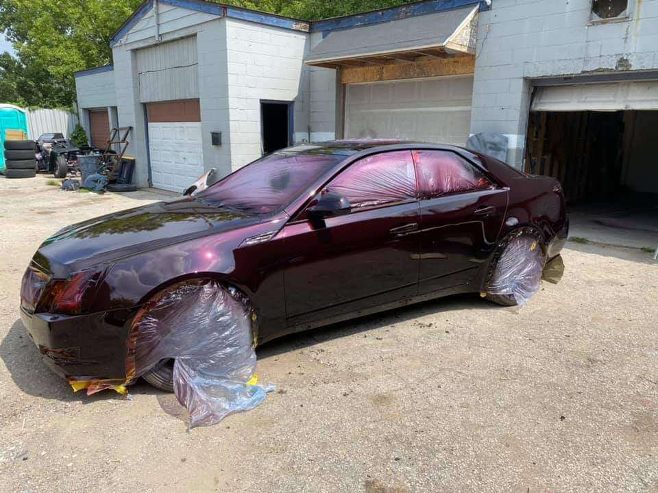Custom Candies Cabernet - Candy Pearl Basecoat Car
