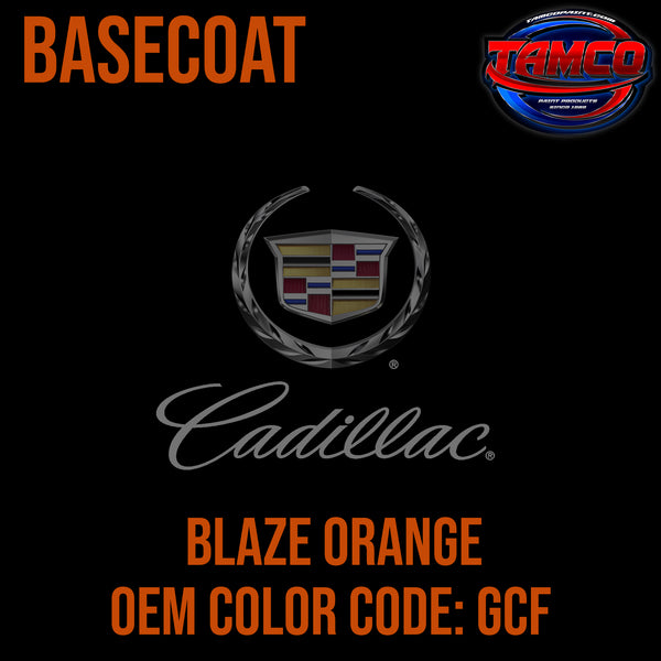 Cadillac Blaze Orange | GCF | 2022-2024 | OEM Basecoat