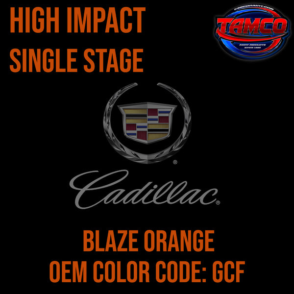 Cadillac Blaze Orange | GCF | 2022-2024 | OEM High Impact Series Single Stage