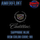 Cadillac Sapphire Blue OEM Color Amerflint Single Stage
