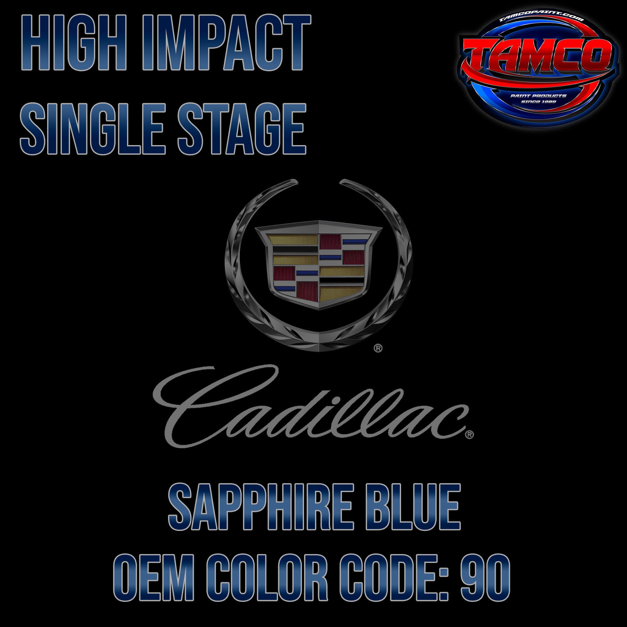 Cadillac Sapphire Blue
