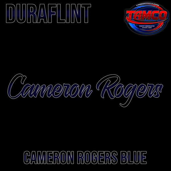 Cameron Rogers Blue | Customer Color DuraFlint Series Single Stage