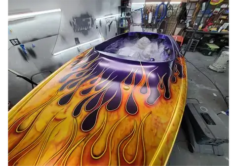 Tamco Paint Candy Concentrates in Boat