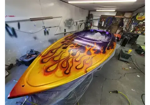 Tamco Paint Candy Concentrates in Boat