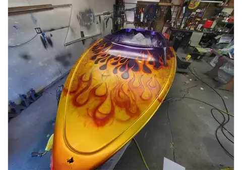 Tamco Paint Candy Concentrates in Boat