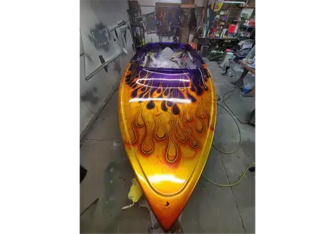 Tamco Paint Candy Concentrates in Boat