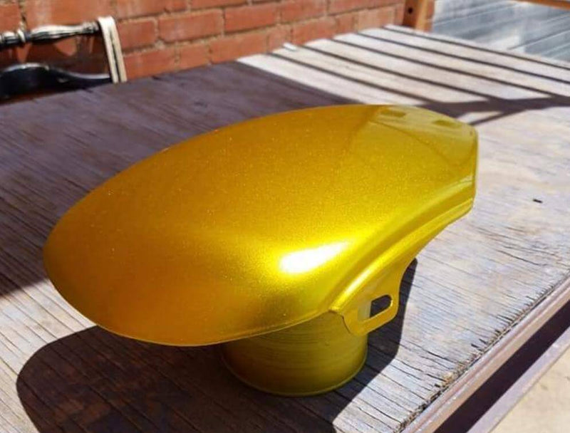 Candy Pearl Limeade Motorcycle Tank