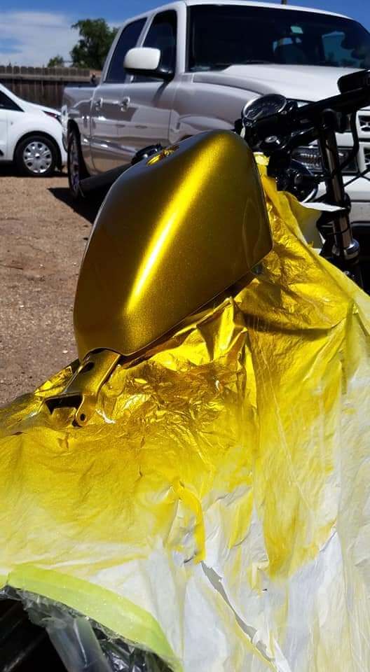 Tamco Candies Limeade Motorcycle Tank