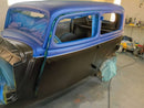 Tamco Paint Candy Pearls and Murdered Out Black 2.0 on 1934 Ford Sedan