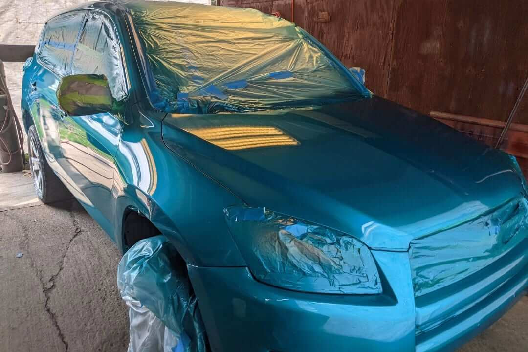 Tamco Paint Caribbean Current Pearl in Toyota RAV4