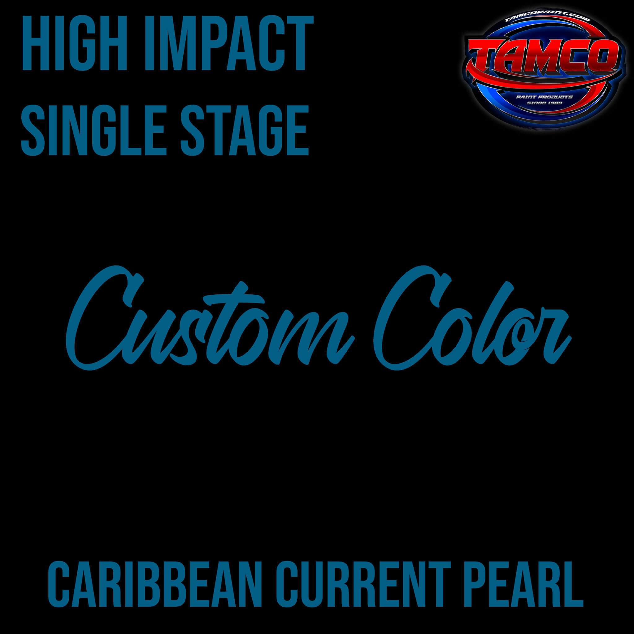 Custom Color Caribbean Current Pearl | OEM High Impact Series Single S